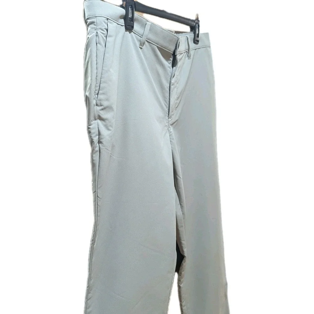 Banana Republic Motion Tech Hybrid‎ Pant Men's 36 Zip Pocket Lightweight Khaki